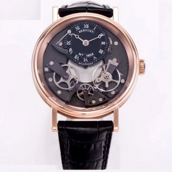 宝玑(Breguet)7057BB/R9/9W6陀飞轮男士机械腕表