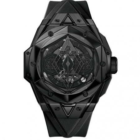 Hublot 宇舶 Big Bang Sang Bleu II 刺青男士机械腕表...