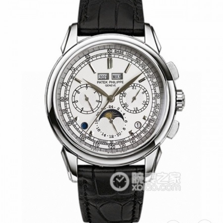 V4升级版百达翡丽（Patek Philippe）超级复杂功能时计系列5270P升级版CH-29-535机芯 男士多功能机械手表