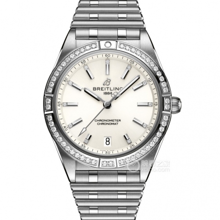 BLS最新高端精品 百年灵机械计时系列A10380591A1A1女士全自动机械腕表 搭载顶级进口2824机芯 直径36mm/厚度10mm