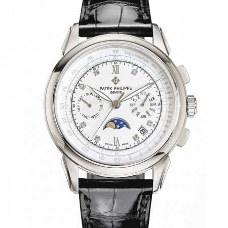 高端版本 百达翡丽复杂多功能系列男士全自动机械腕表 搭载原装进口9100机芯 直径42mm