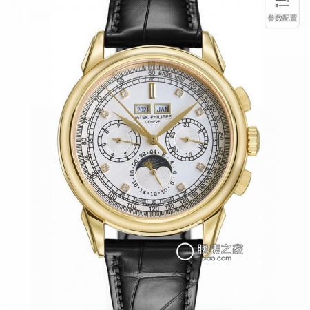 V4升级版百达翡丽（Patek Philippe）超级复杂功能时计系列5270P...