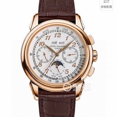 V4升级版百达翡丽（Patek Philippe）超级复杂功能时计系列5270e...