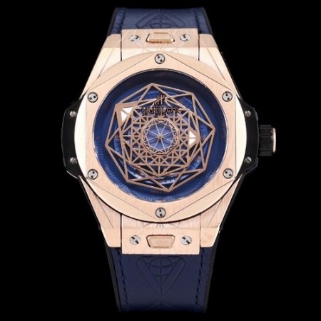 V6厂 HUBLOT宇舶BIG BANG大爆炸系列SANG BLEU刺青415....