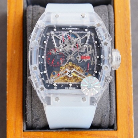 【Richard Mille 理查德．米勒】RM56-01水晶材质壳套， 清澈透...