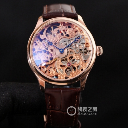 IWC万国表葡萄牙系列镂空雕花手动机械男士腕表 尺寸42mmx11mm