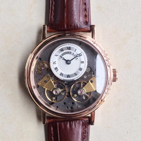 宝玑(Breguet)TRADITION 7057系列陀飞轮男士机械手表