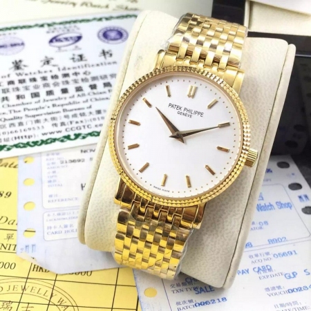 百达翡丽（Patek Philippe）5120/1系列5120/1J 黄金腕表